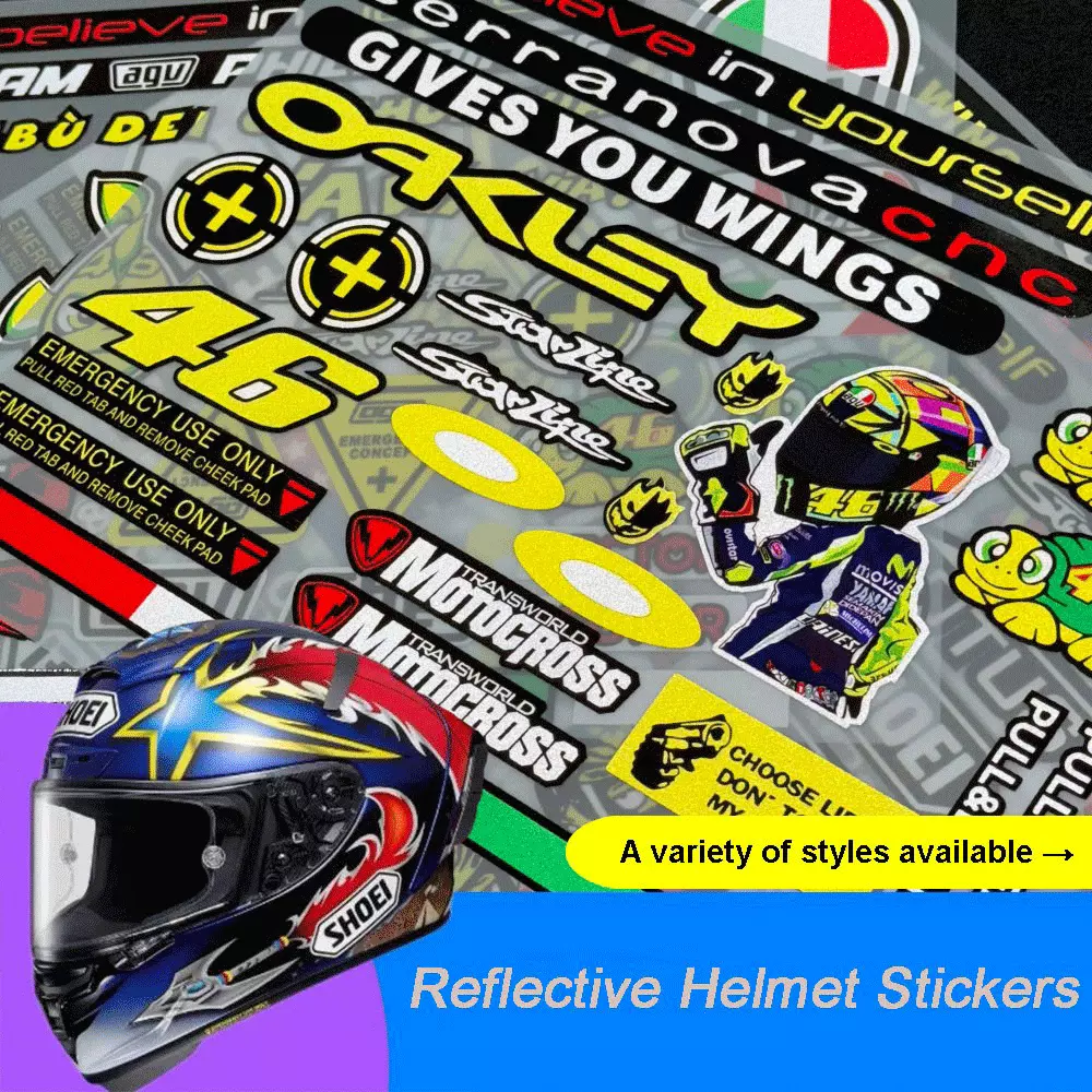 Mountain Biking Helmet - Adesivos de decoração reflexiva para carro