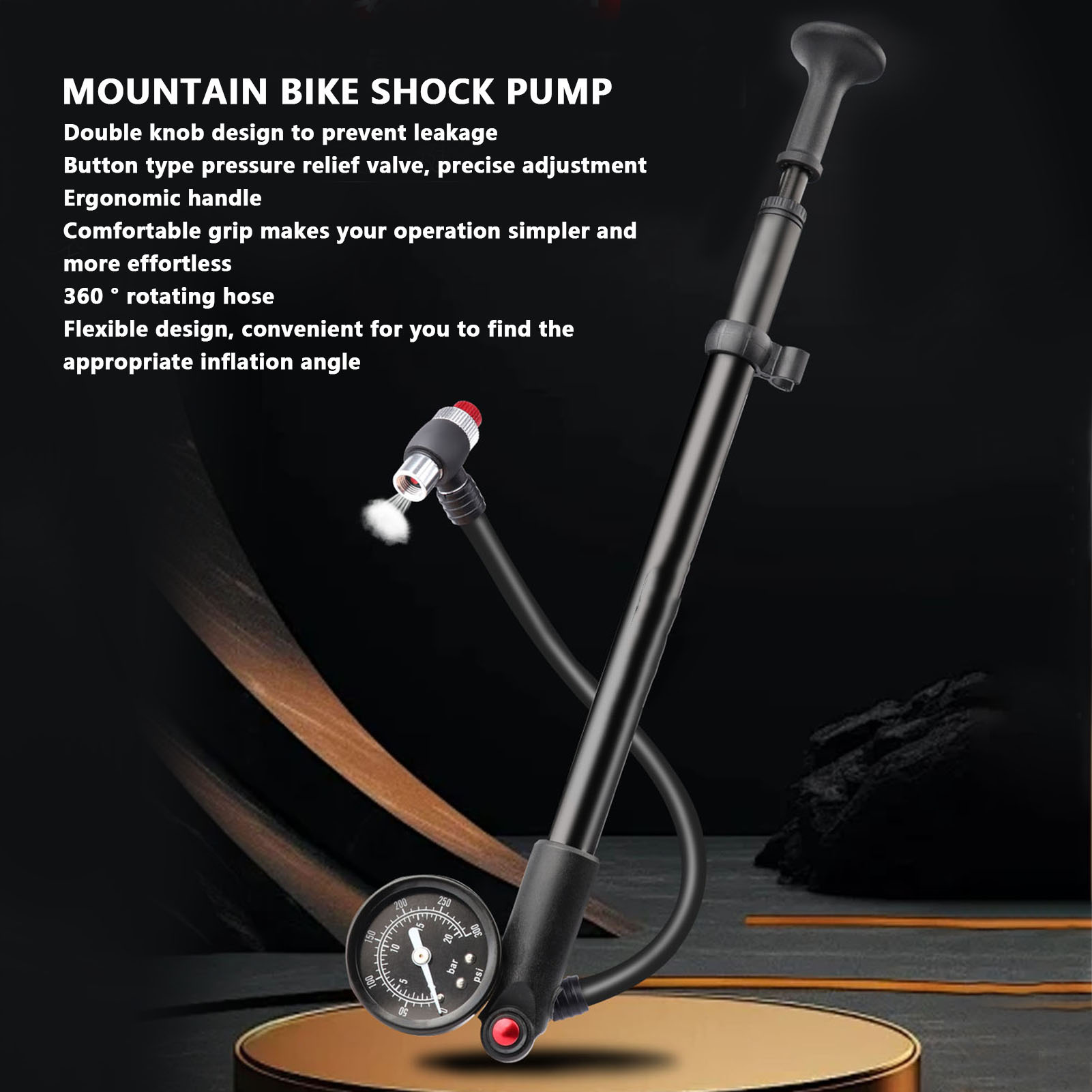 Shock Pump Suspension - Bomba de Ar para Suspensão de