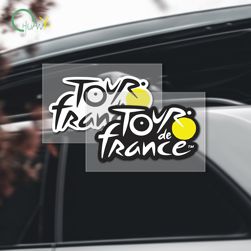 Mountain Biking Helmet - Adesivo com logotipo do Tour de