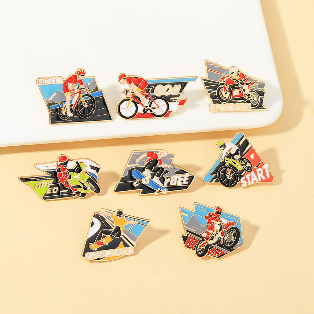 Broche de Ciclista de Competiç - Mountain Biking Competition avaliação e preço