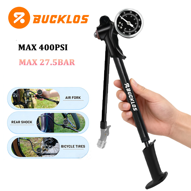 Bomba de ar de bicicleta de al - Shock Pump Suspension avaliação e preço