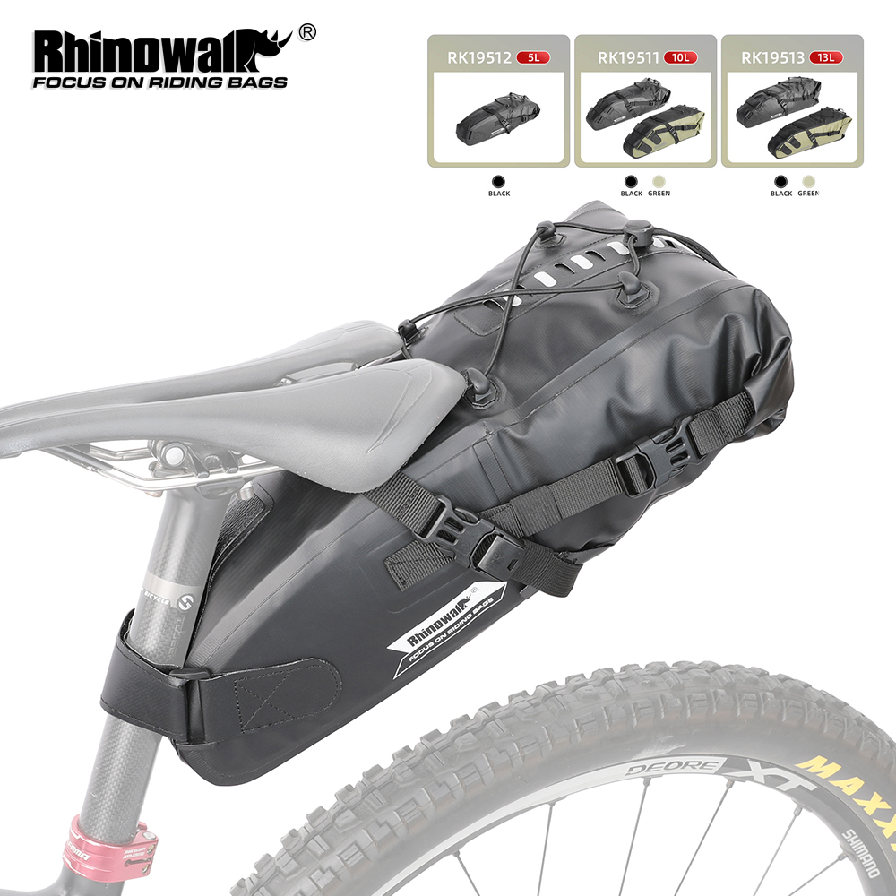 Rhinowalk bolsa de selim de bi - Mountain Biking Bag avaliação e preço