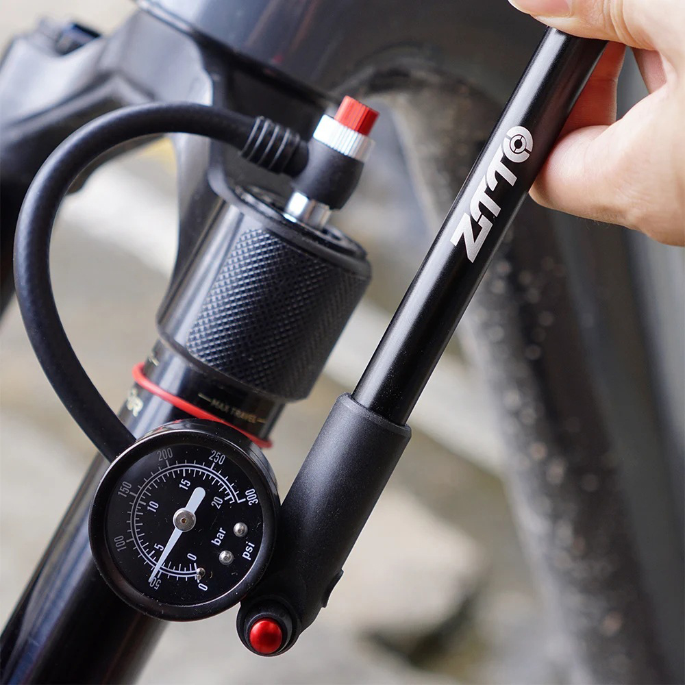 Bomba de choque de bicicleta Z - Shock Pump Suspension avaliação e preço