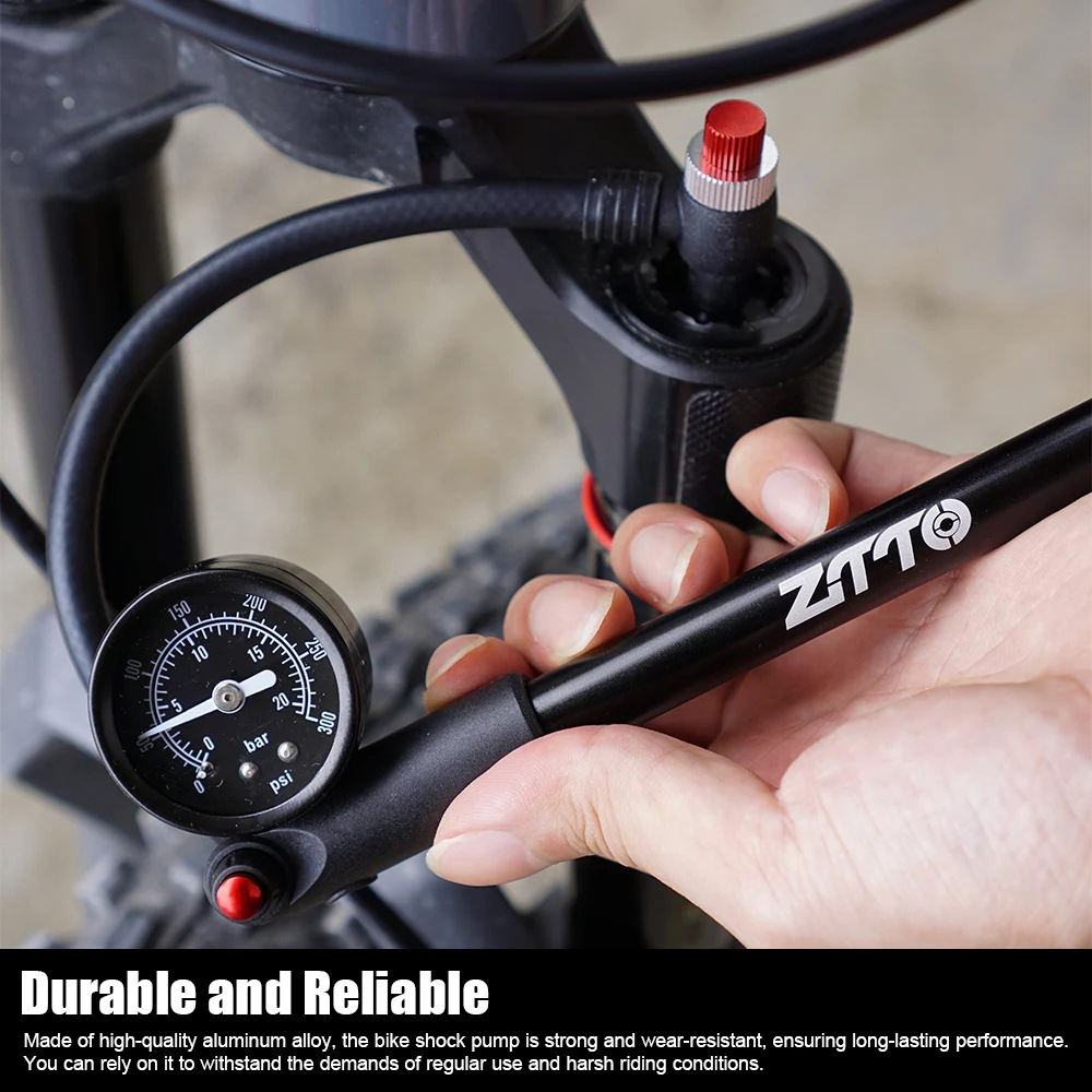 Bomba de choque de bicicleta Z - Shock Pump Suspension avaliação e preço