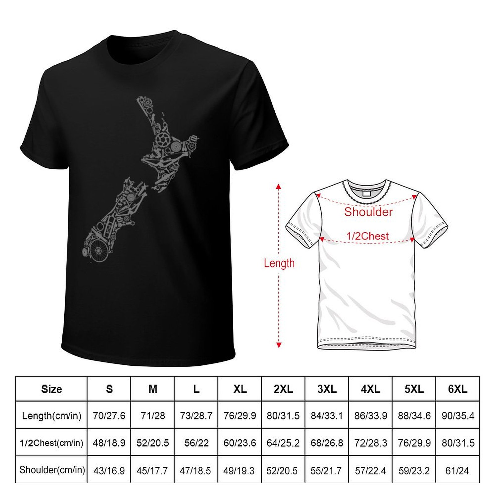 NOVA ZELÂNDIA - camiseta cinza - Mountain Biking New Zealand avaliação e preço
